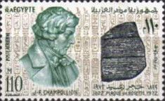 J.F. Champollion, the Rosetta Stone and Hieroglyphics