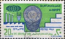 International Savings Day - Coins, Grain, Smokestacks