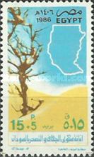 Map of Sudan, Dunes, Dead Tree
