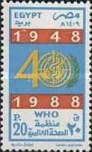 WHO, 40th anniv.