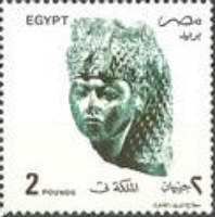 Woman wearing headdress