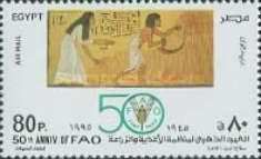 50th Anniversary of Food and Agricultural Organization (FAO)