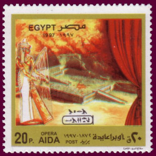 Opera Aida, by Verdi