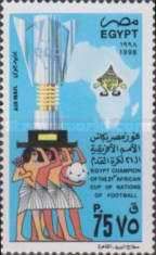 Egypt, winners of 21st African Cup of Soccer