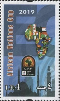 Map of Africa with Flags