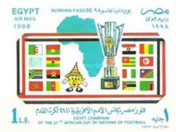Egypt, winners of 21st African Cup of Soccer