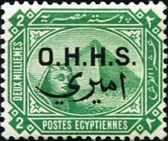 Official Stamps 1907 Overprints