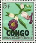 Thunbergia lancifolia overprinted CONGO