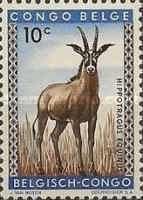 Roan Antelope (Hippotragus equinus) overprinted CONGO