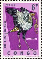Secretarybird (Sagittarius serpentarius)