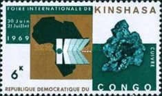 Map of Africa and "copper"