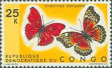 Blood-red Glider (Cymothoe sangaris)