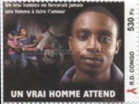 A real man is waiting