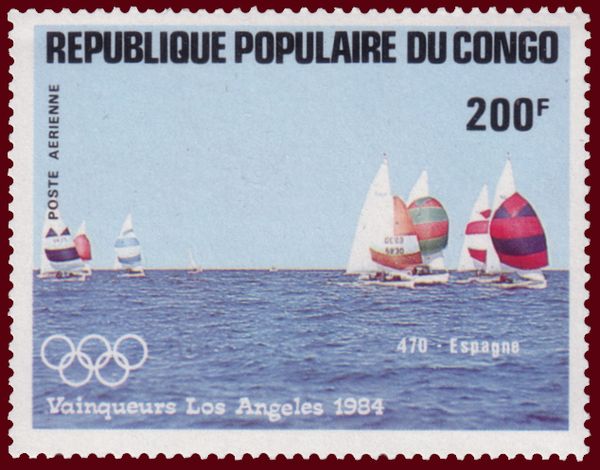 Olympics Los Angeles '84, Spain, 470