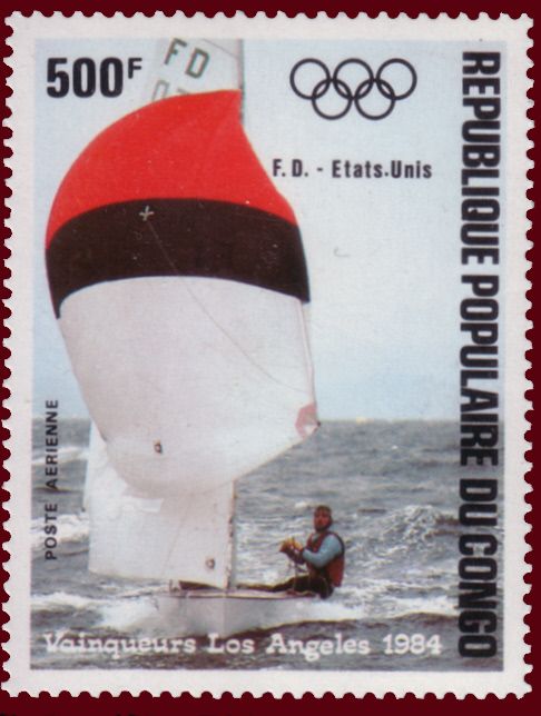 Olympics Los Angeles '84,United States, Flying Dutchman