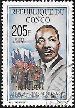 25th anniversary of the death of Martin Luther King