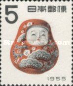 New Year's Greetings: Kaga Hachiman-Okiagari Doll - Kanazawa
