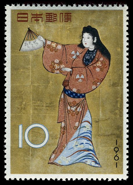 Dancing Girl; Detail of the Dancers' Screen, early 17th cent