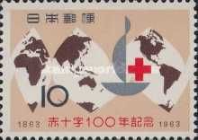 World Map & Red Cross Emblem