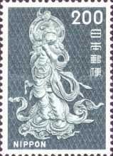 Onjo Bosatsu (Relief from Bronze Lantern, Todai Temple)