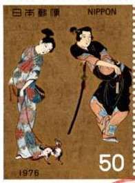 Hikone Folding Screen (detail), 17th century