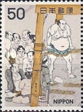 Champion Tanikaze Kajinosuke, Katsukawa Shunshō