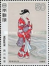Outdoors in Spring, Nishikawa Sukenobu