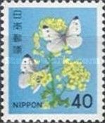 Rapeseed Flowers and Cabbage Butterfies