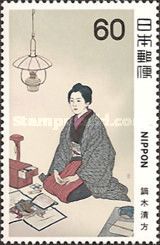 Portrait of Ichiyō, Kaburaki Kiyokata
