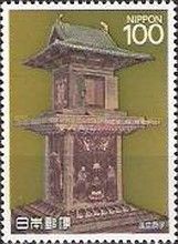 Tamamushi Shrine, Hōryū-ji, Nara, C7th