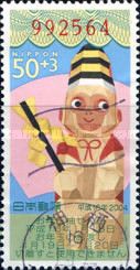 Wooden Monkey Monkey Performing the Sanbaso Dance 