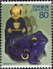 Karakuri Netsuke (trick/mechanism figure)