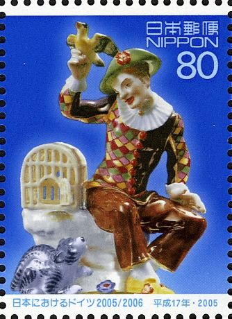 Harlequin, Meissen ware