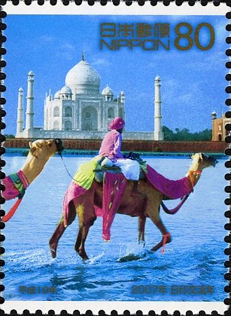Taj Mahal & Camels