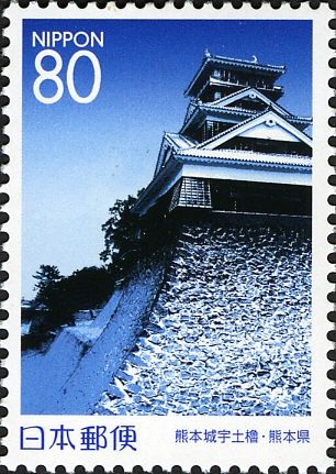 Kumamoto Castle in Winter - Uto Turret