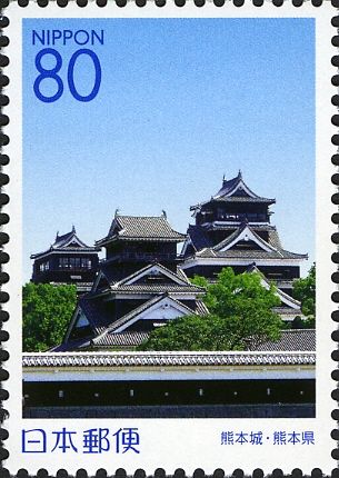 Kumamoto Castle Roof Tops