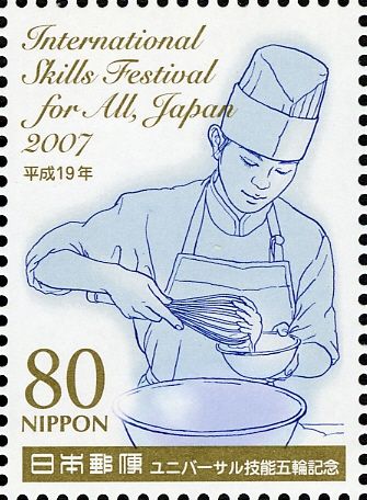 Confectioner/Pastry Chef with Bowls