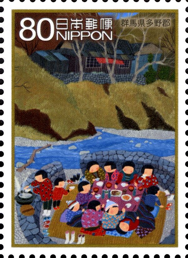 Ohina Gayu Girls Day Festival - Tano Town, Gunma Pref.