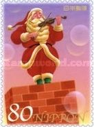 "Santa on a Chimney" by Koide Masaki