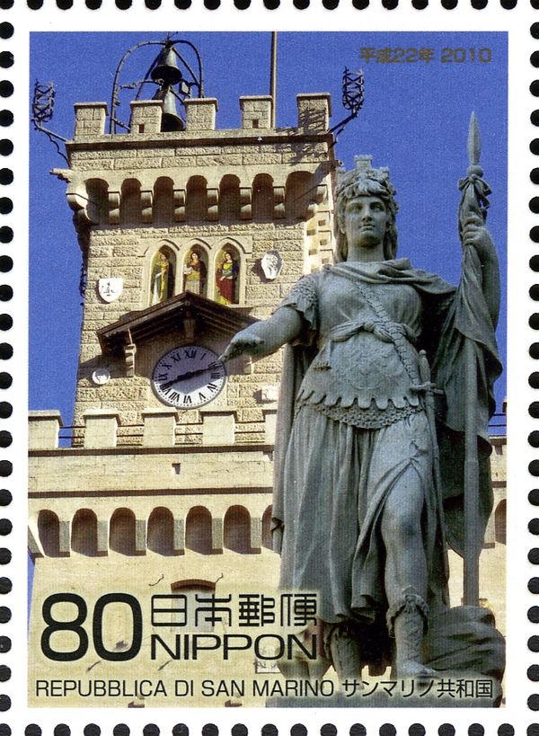 Statue of Liberty, San Marino Government Building