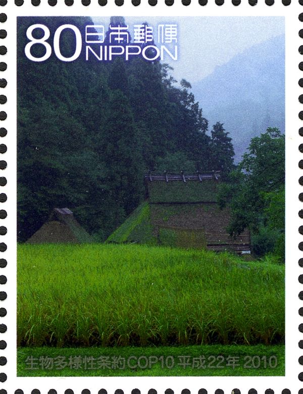 View of a Mountain Village