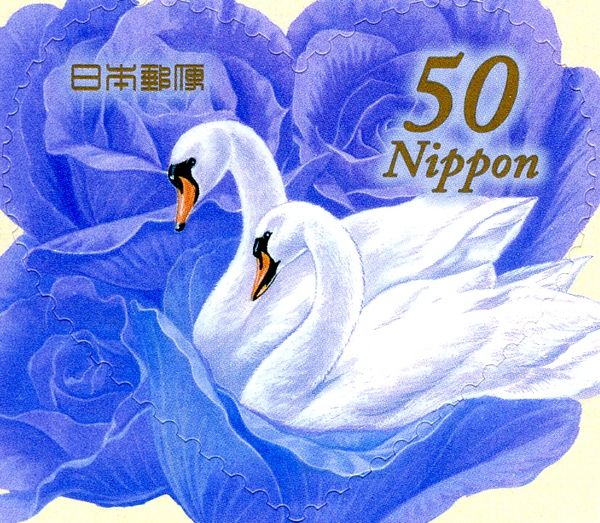 Blue Roses & Swans