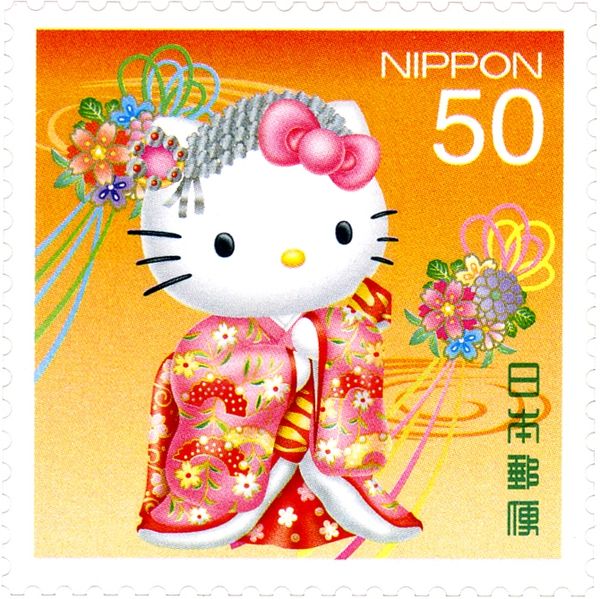 Hello Kitty in Kinkakuji