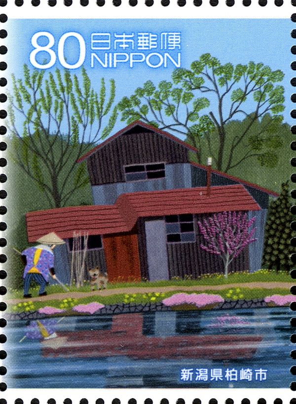 Houses by the river