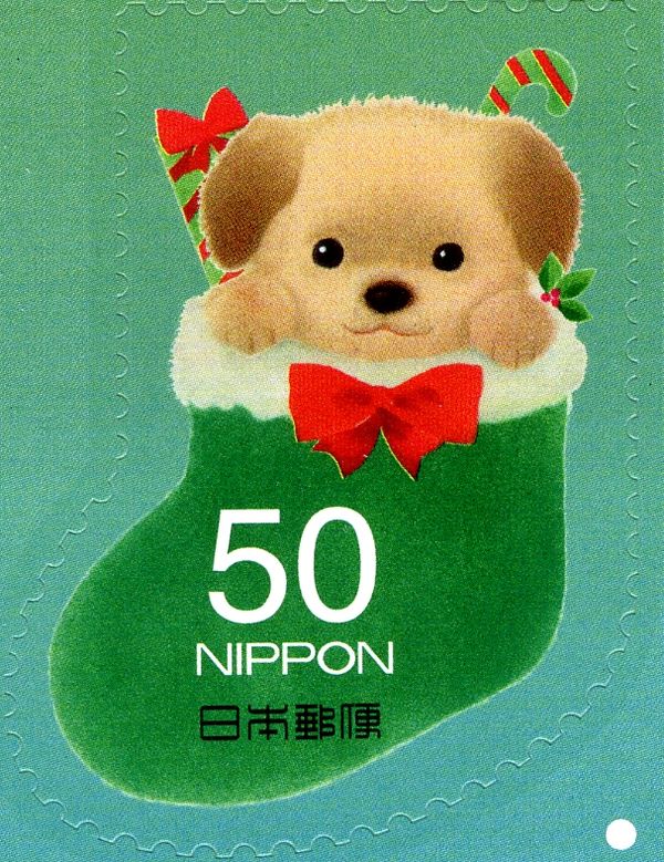 A puppy in a sock (Iriyama satoshi)