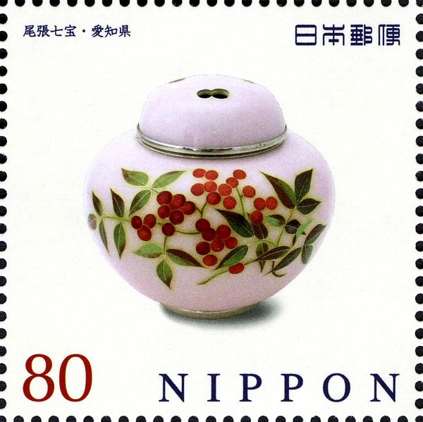 Owari Shippo Porcelain Bowl (Aichi)