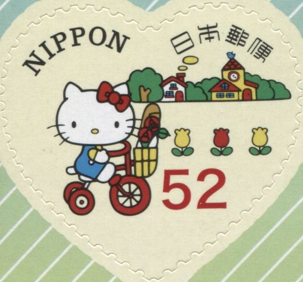 HELLO KITTY Riding the Tricycle