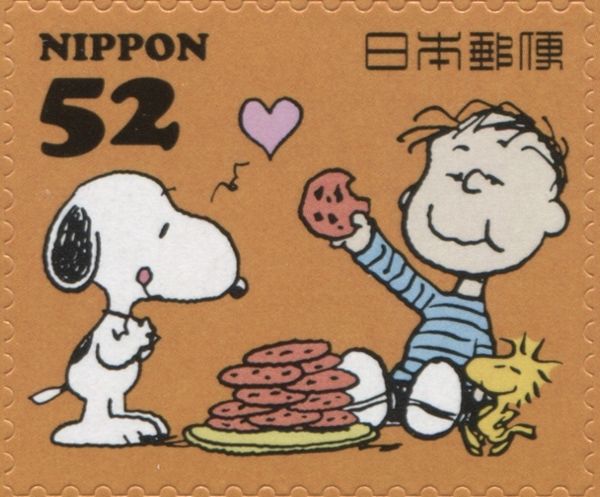 Snoopy, Linus, Woodstock and Cookies