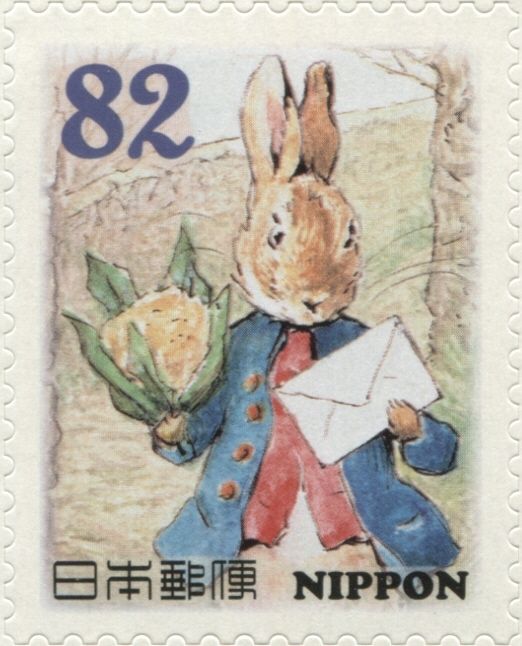 Rabbit Holding Letter, Cauliflower (Peter Rabbit Characters)