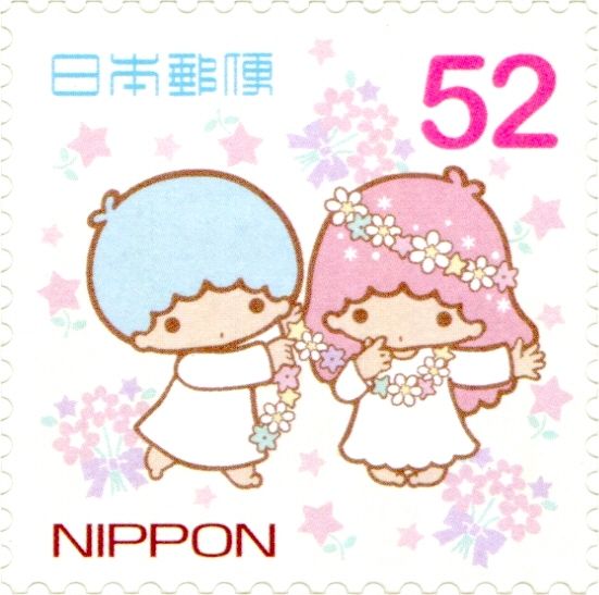 Little Twin Stars with Flowers (Sanrio Characters)